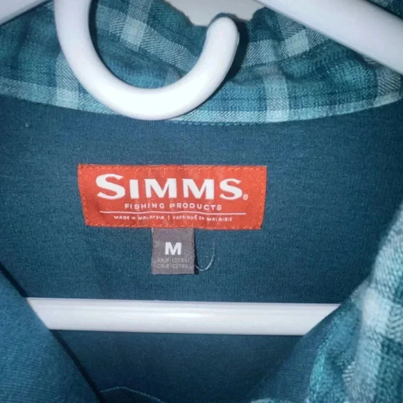 SIMMS Women's Guide Insulated plaid flannel Shirt - Picture 3 of 3